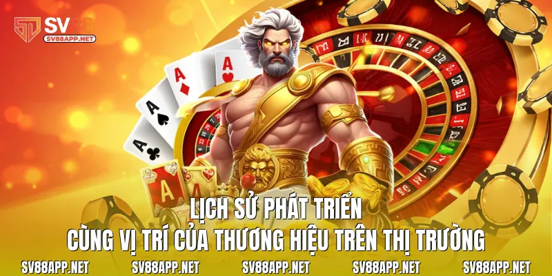 Lịch sử phát triển cùng vị trí của thương hiệu trên thị trường